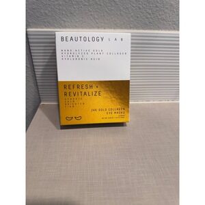 10 BEAUTOLOGY Lab 24K Gold Collagen Eye Masks -NWT‎